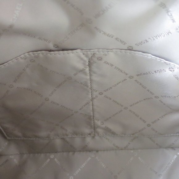 Michael Kors Rayne Medium Leather Satchel Army Green NWT - Picture 11 of 13